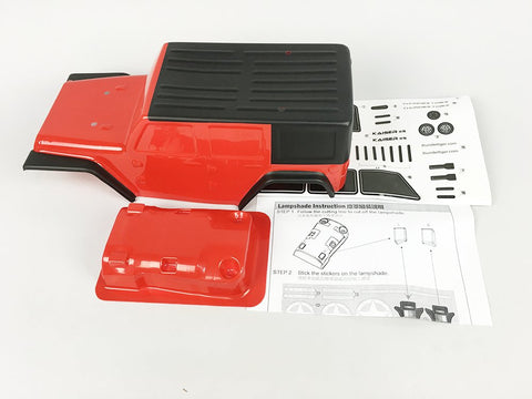 KAISER XS 零件預塗車身紅色 PD90413S1